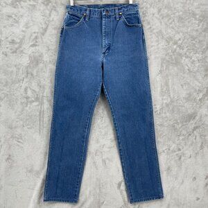 Wrangler Vintage USA Made Women's 26 Straight Leg High Rise Jeans 100% Cotton